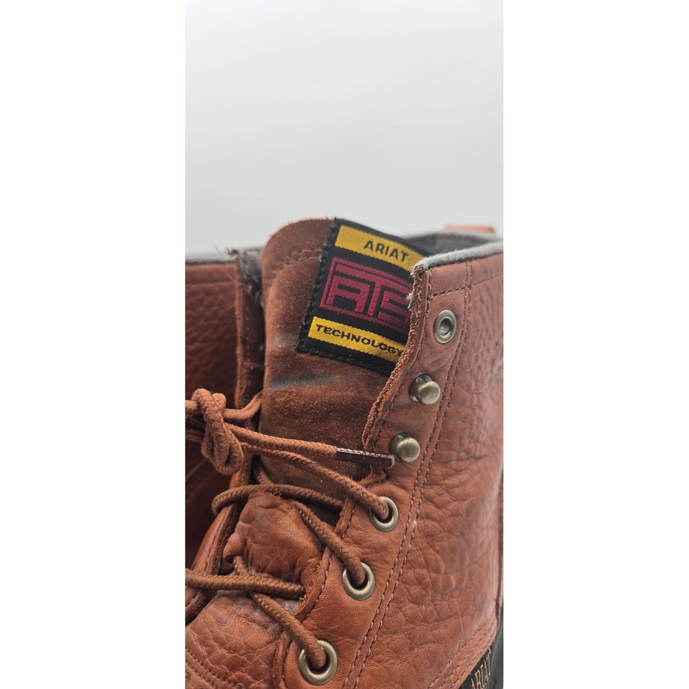 Ariat Cascade Women Boots 7.5 B Brown Leather Kiltie Lace Up ATS 31080 - Picture 14 of 14